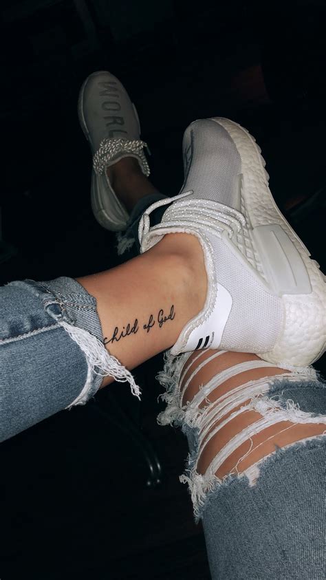 A simple statement does not require much beyond a regular font like this example here. Pin by Kasey Knowles on Style in 2020 | God tattoos ...