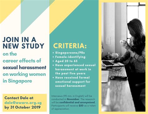 The survivors of sexual harassment have often remained silent and this had enabled perpetrators of sexual harassment to continue their actions. Recruiting respondents for new research on workplace ...