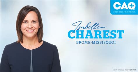 C'est très important pour moi de créer des outils pour améliorer le traitement des plaintes dans le milieu sportif. Isabelle Charest - Brome-Missisquoi - Coalition Avenir Québec