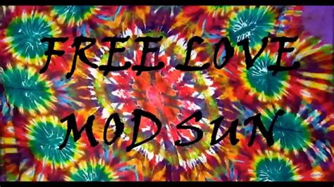 Ten days of perfect tunes the colors red and blue we had a promise made we were in love. Free Love Lyrics - Mod Sun - YouTube