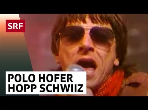 Finde günstige flüge von berlin nach schweiz. Polo Hofer - Hopp Schwiiz! - 1984 - YouTube