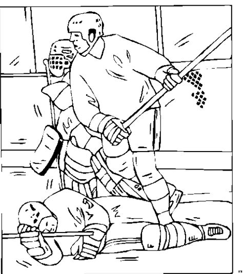 Freie kommerzielle nutzung keine namensnennung bilder in höchster qualität. Eishockeyspieler Am Boden Ausmalbild & Malvorlage (Sport)