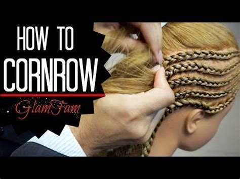 The right section will now be placed to the side. How to Cornrow Your Own Hair | Beginner Friendly ...