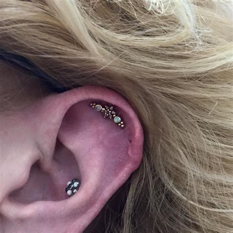 We did not find results for: Triple helix piercing with gold jewelry from Body Gems and ...