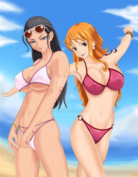 One piece nico robin nami luffy roronoa zoro sanji sogeking chopper 6330x4230 anime one piece hd art. Nami X Robin - One Piece | anime star | Pinterest | Robins ...