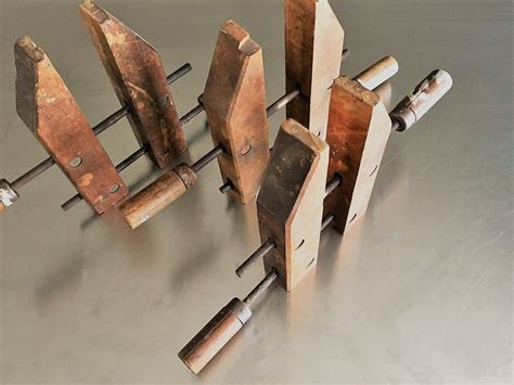 Maybe you would like to learn more about one of these? Three Vintage Adjustable Parallel Wood Clamps - Cincinnati ...