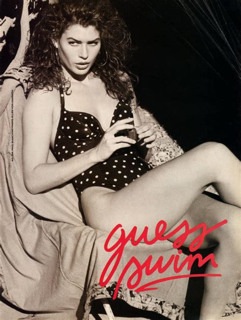 Carre otis, guess spring/summer 1989. Hottest 90's supermodels