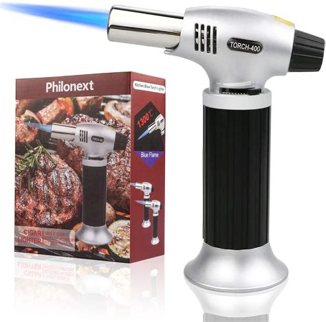 Cooking Butane Gas Torch Refillable Culinary Chefs Blow ...