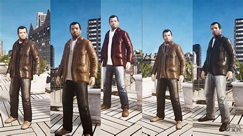 During gq.com's recent chat with the stars of grand theft auto v, they all agreed on one thing: GTA V Michael De Santa for GTA 4