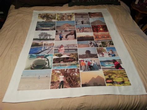 I compiled the blanket sizes chart as a guide to average measurements for blankets and afghans. Cassie's Ramblings: Custom 50x60" Fleece Photo Blanket