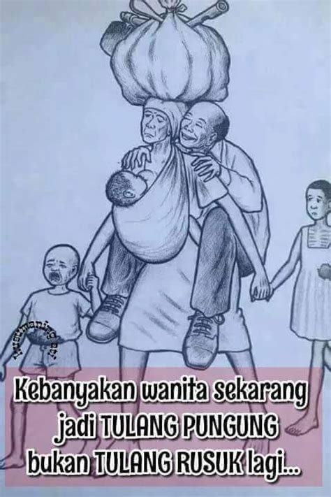 Wanita yang tidak sempurna dan masih perlu dibimbing dan dituntun oleh pria. Zaman Sekarang Wanita Kebanyakan Jadi Tulang Punggung ...