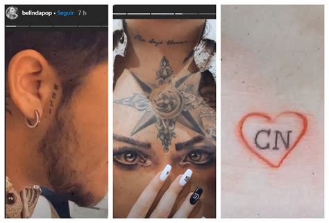 Parece que la verdad sobre los rumores del noviazgo entre lupillo rivera y belinda está por salir a la luz. Nodal se tatuó a Belinda y la cantante sus iniciales | RCN ...