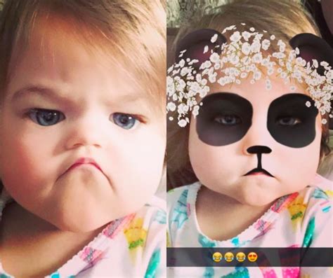 I sure you have also face the same problem to get cute girls on snapchat. Babies with Snapchat filters is the best gift the internet ...