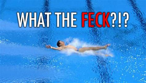 London 1948 olympics by unknown: What the Feck?!? The Worst Olympic Dive EVER, by Stephan Feck