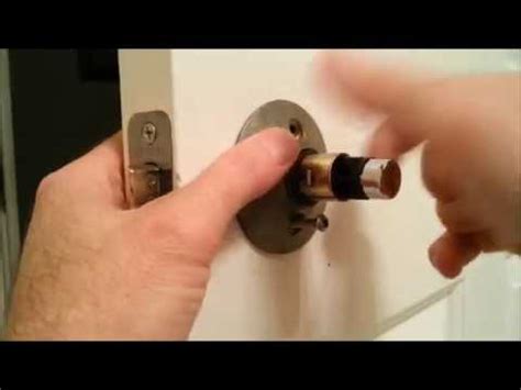 400 series double hung wood window with white exterior Replace Bathroom Door Knob - YouTube