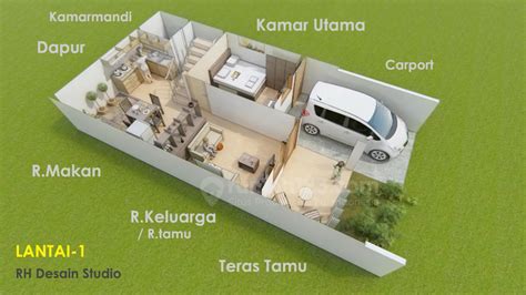 Rumah kebayoran baru kramat pela selatan jakarta _____ spesifikasi sbb : Siapa Bilang Tipe Rumah 36 Gak Bisa Dibuat 2 Tingkat? Ini ...