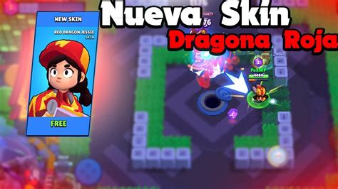 0 reply 3 days ago. NUEVA SKIN JESSIE DRAGONA ROJA | BRAWL STARS - YouTube