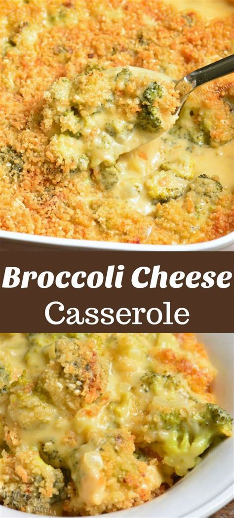 Stir in 2 teaspoons salt, the garlic. Broccoli Cheese Casserole is one of the best side dishes ...