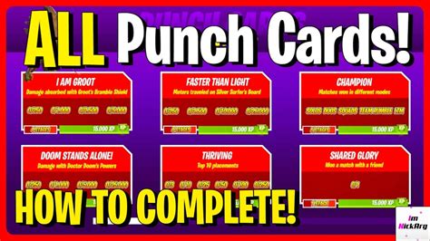 We did not find results for: *ALL* Punch Cards in Fortnite Chapter 2 Season 4! (How to ...