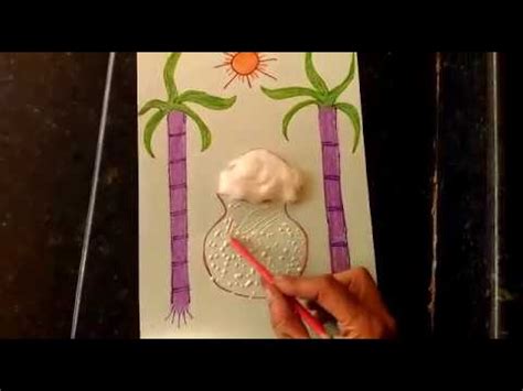 Instant pot sakkarai pongal is not only easy but also saves time, hardly takes few minutes of supervision. Kids Craft - How To Decorate Pongal Pot - YouTube