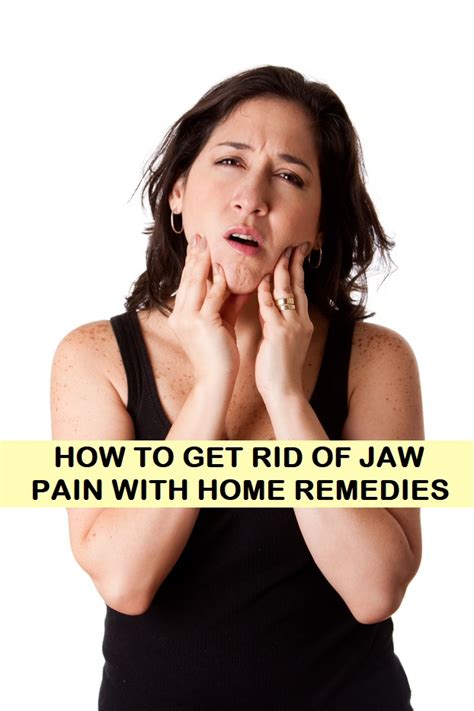 Do it just like you use an ice pack for other parts of the body to reduce pain when it gets hurt. Guidelines and Home Remedies to Help You Get Rid of Jaw Pain