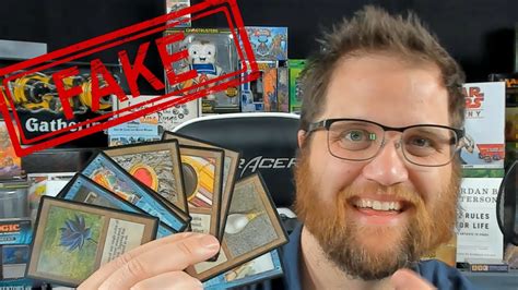 Counterfeiters have been making fake magic cards almost since the beginning of the game. I BOUGHT $100,000 IN COUNTERFEIT MAGIC CARDS - YouTube