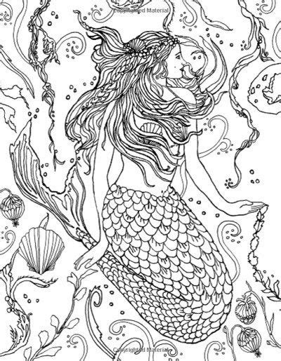 If you have computer, printer and internet at your home you don`t have to spend on the expensive coloring. Best Mermaid Coloring Pages & Coloring Books | Mermaid ...