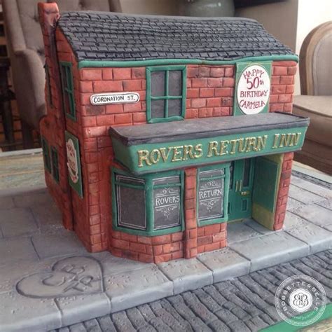 Or you could just design your names on the anniversary cake, or a romantic quote that brings back fond memories. Coronation Street (Corrie, British soap opera): Bobbette & Belle, facebook | Building cake, Nana ...