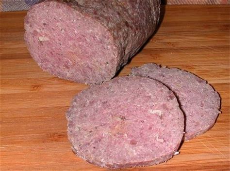 I have a recipe with all these same ingredients, altho mine calls for 2 t of liquid smoke and only 2 lbs of hamburger. Homemade Smoked Hard Salami Recipe - Homemade Summer ...