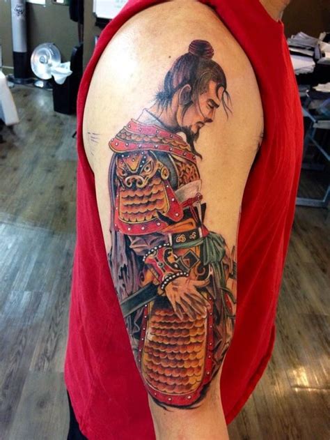 For his efforts, he was promoted to general of the standard. Liu Bei tattoo (xpost from /r/tattoos : dynastywarriors