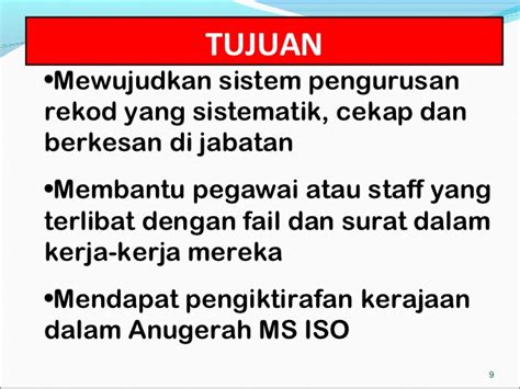 Pengurusan fail kepentingan pengurusan fail pengkelasan fail pengkelasan perkara dan pengkodan prosedur pengurusan sistem pengurusan dokumen dan rekod elektronik pembangunan sistem aplikasi komputer pelupusan fail 30 Gerbang Kualiti Pendidikan: Panduan Pengurusan Fail