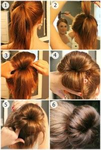 Come fare chignon a ciambella per capelli, tutorial ...