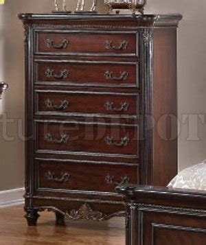 Olivia dark walnut youth panel bedroom set. Olivia Traditional 5Pc Bedroom Set w/Options