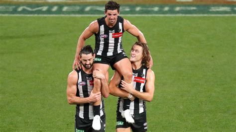 Brodie grundy (born 15 april 1994) is a professional australian rules footballer playing for the collingwood football club in the australian football league (afl). Collingwood v Port Adelaide Round 18: Power lock in home ...