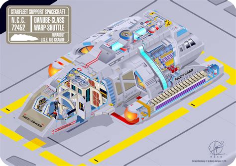 The danube class runabouts are basically oversized shuttles flown by two or three persons. Starfleet ships — Runabout Warp-Shuttle by Paul-Muad-Dib
