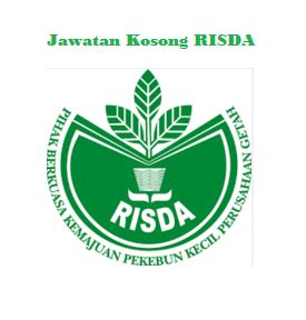 Seluruh warganegara malaysia adalah dipelawa untuk mengisi kekosongan jawatan di koperasi anggota risda malaysia berhad iklan jawatan kosong di risda catering and event sdn. RISDA mempelawa warganegara Malaysia yang berminat dan ...