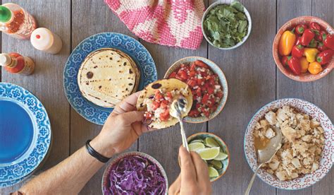 Maybe you would like to learn more about one of these? Sunday Paper Dinner Table: Fish Tacos with Creamy Chipotle ...