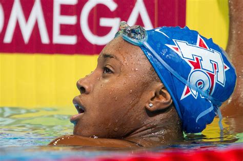 She would be thousands of miles away. First Colony's Simone Manuel Breaks Dagny Knutson National ...