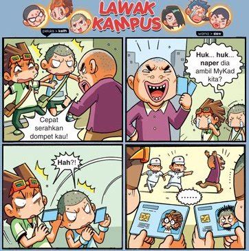 Terkini, komik lawak kampus mempunyai 14 jilid novel grafik dalam bahasa melayu dan kini banyak diolah dalam. ღ CORETAN SANG RAJA DRAMA ღ: : : lawak kampus PART 2 ...