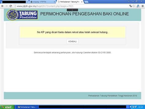 Berikut kami kongsikan dua cara semak baki ptptn: Cara Semak Surat Penyelesaian Hutang PTPTN - .: Janji Kita