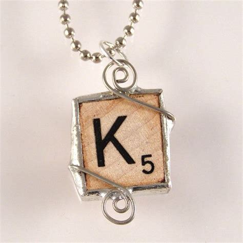 Entwickelt und veröffentlicht wurde es von gameloft im rahmen der . Scrabble Letter K Pendant $20 | Jewelry projects, Lettering, Pendant