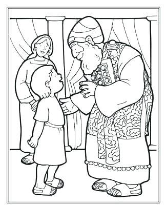 Samuel helps eli coloring page from prophet samuel category. The best free Samuel coloring page images. Download from ...