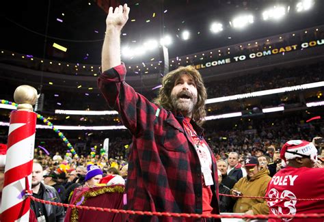 Cactus jack gets intense after he sees a fan's sign directed towards his son. Mick Foley Talks About The Rock, Tori Amos and Holy Foley ...