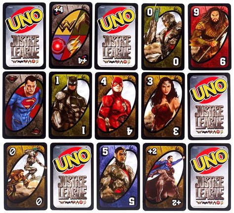 Uno (/ ˈ uː n oʊ /; Details about UNO DC Comics Justice League Card Game Playing Cards Kids Toys Gift Set | Card ...