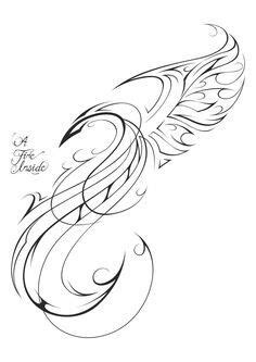 Something cool for you dotwork is a tattoo style very nice but, for doing correctly a dotwork tattoo the tattoo artist have to be really good at this style. Pinstripe phoenix | Phoenix tattoo design, Phoenix tattoo ...