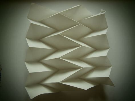 Material Manipulation: My paper folding!