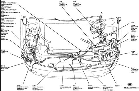 The battery and alternator are good. 2007 Taurus Condenser Fan Wiring Diagram