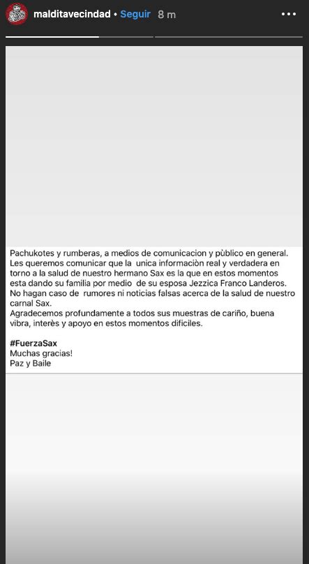 Eligió tocar instrumentos de viento porque siempre le parecieron muy nostálgicos, de acuerdo. "No hagan caso a rumores": La Maldita Vecindad tras ...