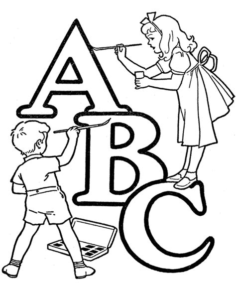 Alphabet coloring pages are also helpful for developing motor skills for coloring as well as learning the. Free Printable Abc Coloring Pages For Kids