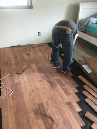 5 west 20th street ground floor, new york. Brazilian Cherry Hardwood Flooring Install - A1 Expert ...